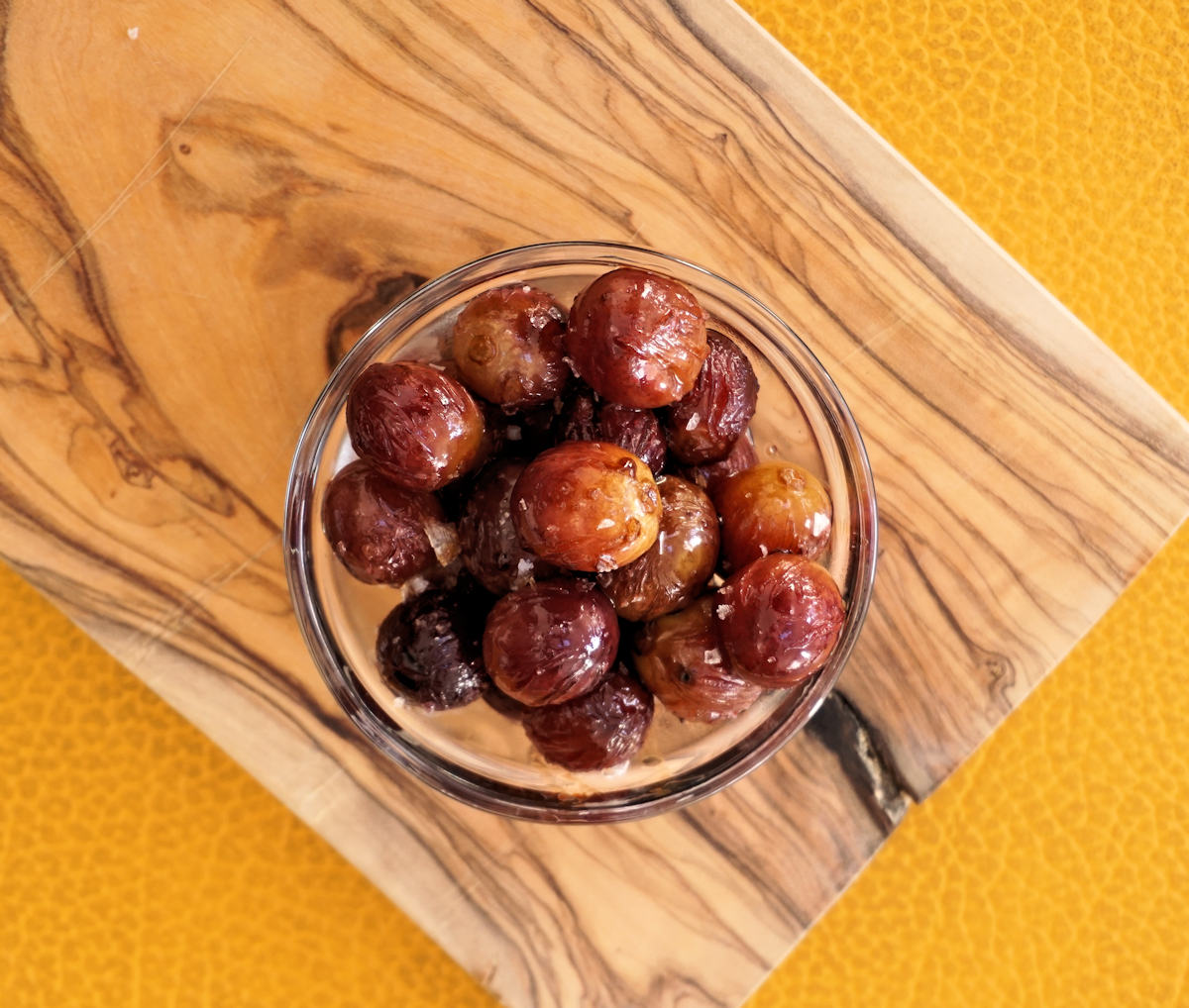 Roasted Grapes Recipe Cuisine Fiend